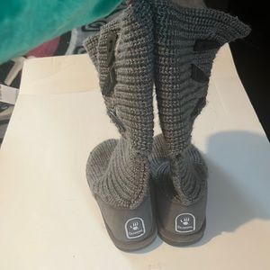 Size 5 Bearpaw sweater boots. Used.